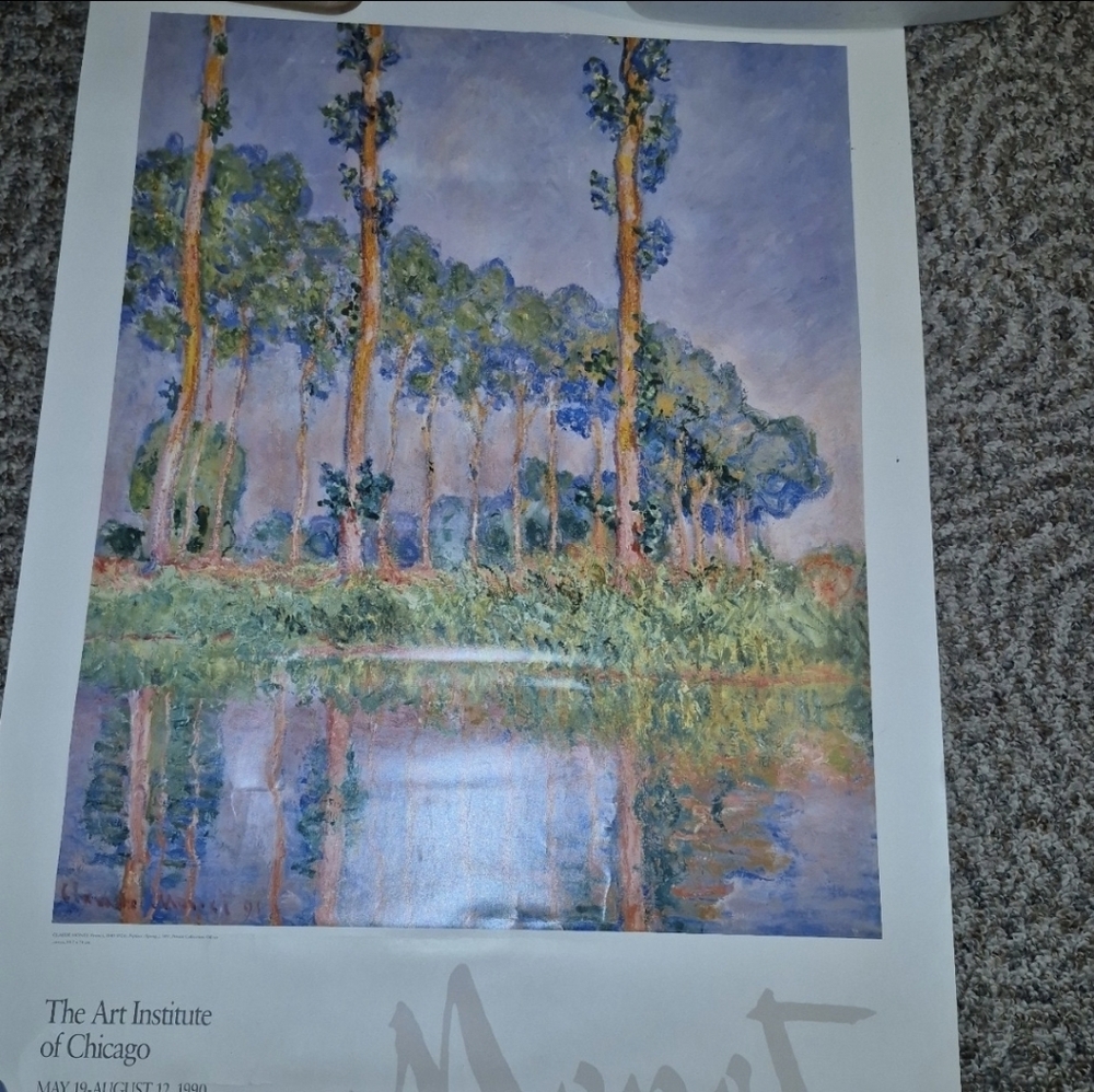 Print of claude monet